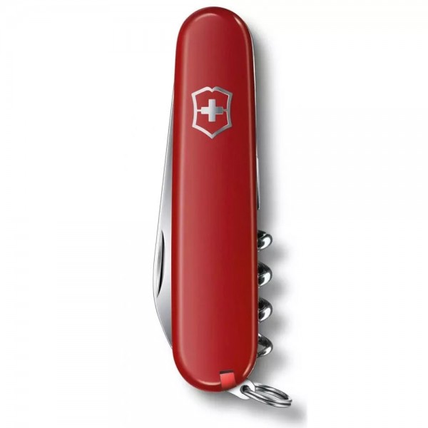 Складаний ніж 84 мм Victorinox Waiter Ukraine 1 шар, 9 функцій червоно-чорний (0.3303.1.3)