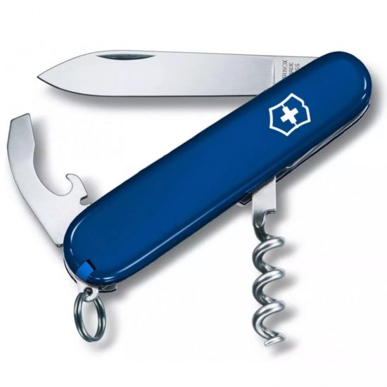 Складаний ніж 84 мм Victorinox Waiter Ukraine 9 функцій Синє-жовтий (0.3303.2.8)