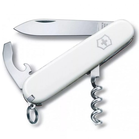 Складаний ніж 84 мм Victorinox Waiter 1 шар, 9 функцій, білі накладки (0.3303.7)