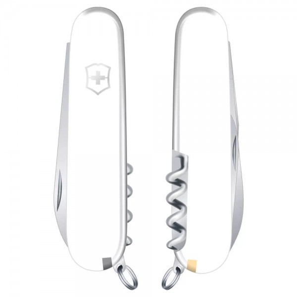 Складаний ніж 84 мм Victorinox Waiter 1 шар, 9 функцій, білі накладки (0.3303.7)
