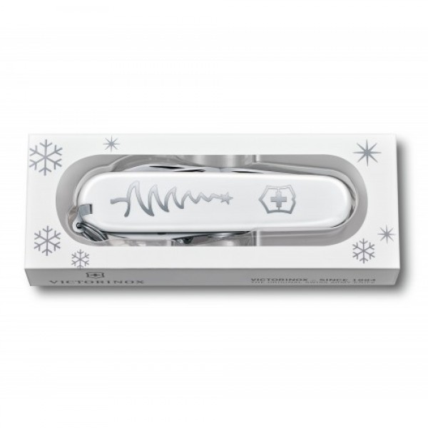 Складаний ніж Victorinox Sportsman White Christmas 0.3804.77 Special Edition 2018