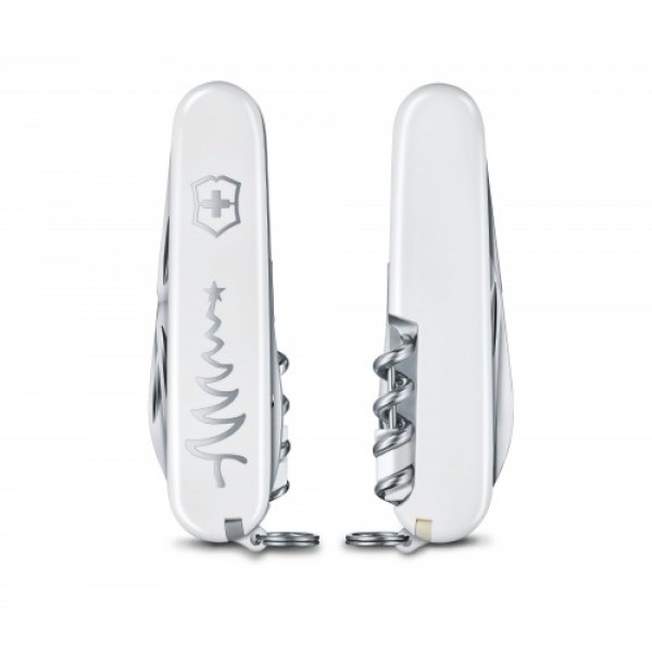 Складаний ніж Victorinox Sportsman White Christmas 0.3804.77 Special Edition 2018
