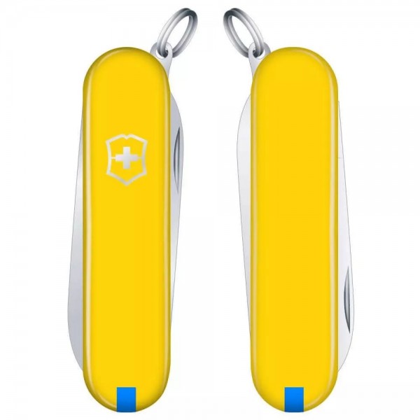 Складаний ніж Victorinox Escort 58 мм 6 функцій Жовтий (0.6123.8)