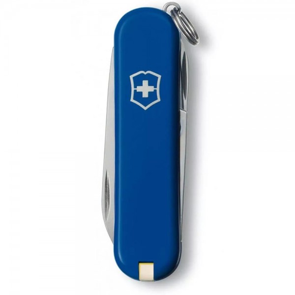 Складаний кишеньковий ніж-брелок 58 мм Victorinox CLASSIC SD UKRAINE 2 шари, 7 функцій, синьо-жовтий (0.6223.2.8)