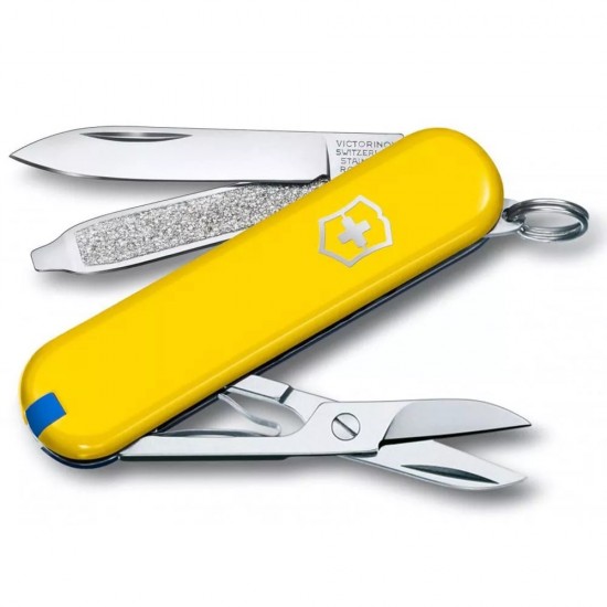 Складаний ніж Victorinox Classic SD Ukraine Жовто-синій (0.6223.8G.2)