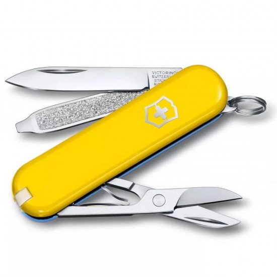 Складаний ніж Victorinox Classic SD Ukraine Жовто-блакитний (0.6223.8G.28)
