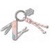 Складаний ніж-брелок 58 мм Victorinox Classic SD Paris Style, 7 функцій, рожевий (0.6223.E221)