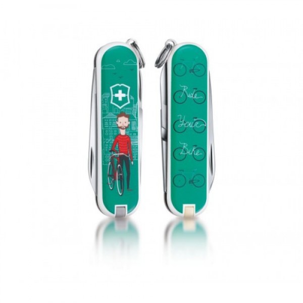Складаний ніж Victorinox Classic LE 2015 "Ride Your Bike" 0.6223.L1508
