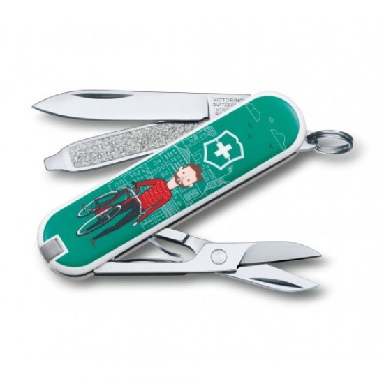 Складаний ніж Victorinox Classic LE 2015 "Ride Your Bike" 0.6223.L1508