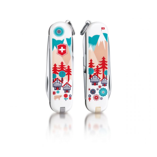 Складаний ніж Victorinox Classic Swiss Village 0.6223.L1510