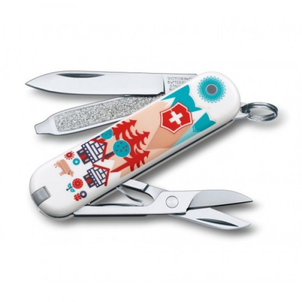 Складаний ніж Victorinox Classic Swiss Village 0.6223.L1510