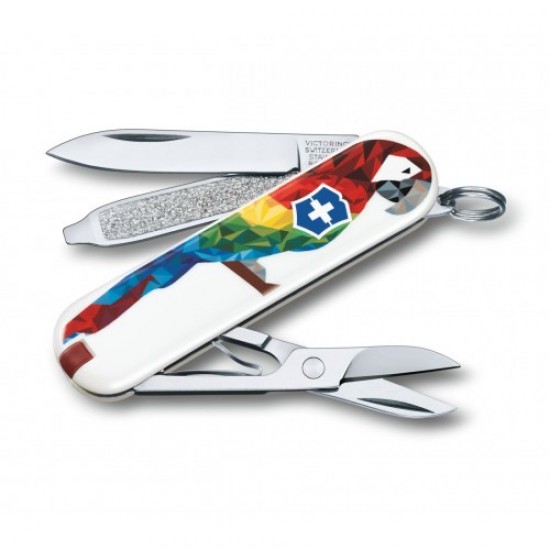 Складаний ніж Victorinox Classic LE 2017 "Guacamaya" 0.6223.L1709