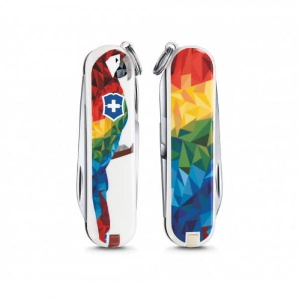 Складаний ніж Victorinox Classic LE 2017 "Guacamaya" 0.6223.L1709