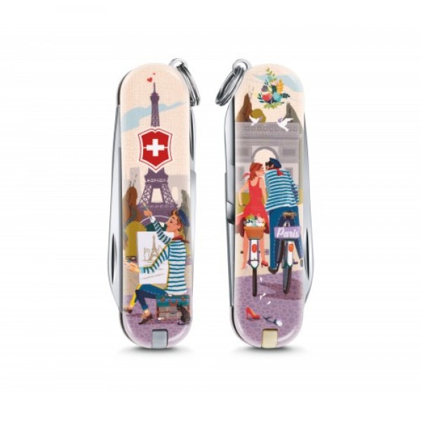Складаний ніж Victorinox Classic LE 2018 "The City of Love" 0.6223.L1810