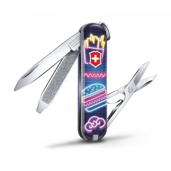 Складаний ніж Victorinox Classic LE Burger Bar 0.6223.L1906