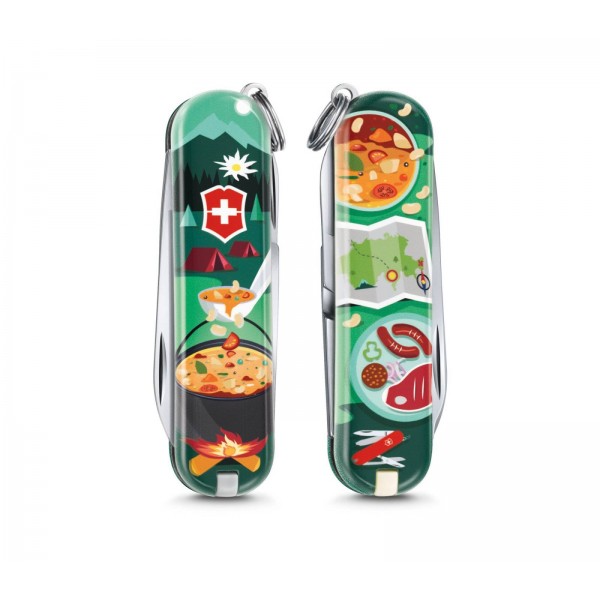 Складаний ніж Victorinox Classic LE Swiss Mountain Dinner 0.6223.L1907