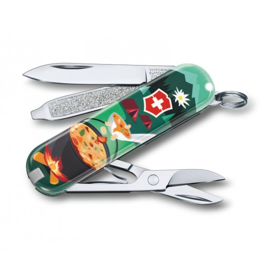 Складаний ніж Victorinox Classic LE Swiss Mountain Dinner 0.6223.L1907