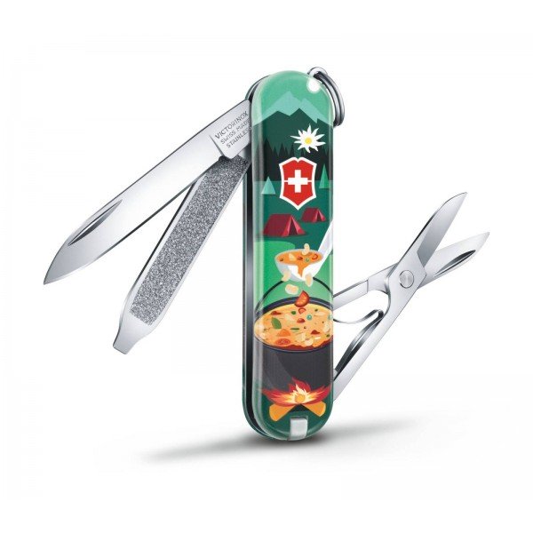 Складаний ніж Victorinox Classic LE Swiss Mountain Dinner 0.6223.L1907