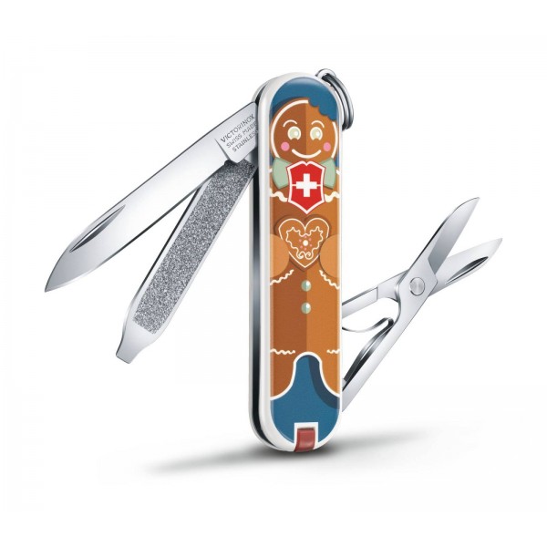 Складаний ніж Victorinox Classic LE Gingerbread Love 0.6223.L1909