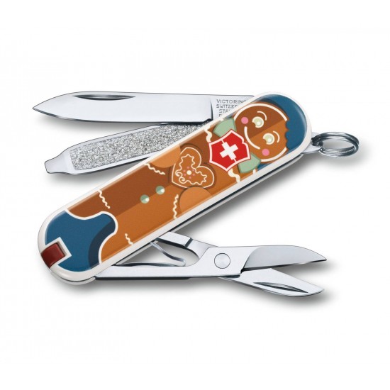 Складаний ніж Victorinox Classic LE Gingerbread Love 0.6223.L1909