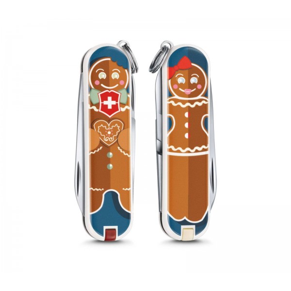 Складаний ніж Victorinox Classic LE Gingerbread Love 0.6223.L1909