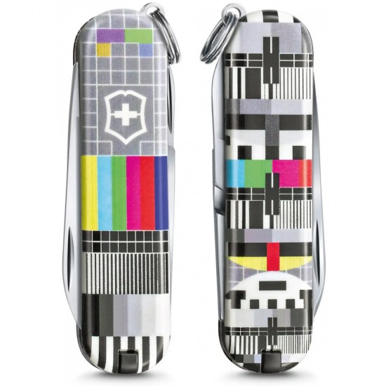 Складаний ніж Victorinox CLASSIC LE Retro TV 0.6223.L2104