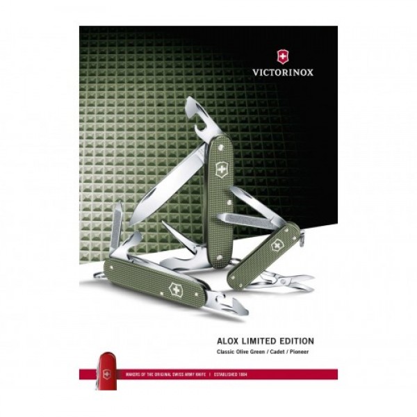 Складаний ніж Victorinox Pioneer Alox Limited Edition 2017 0.8201.L17