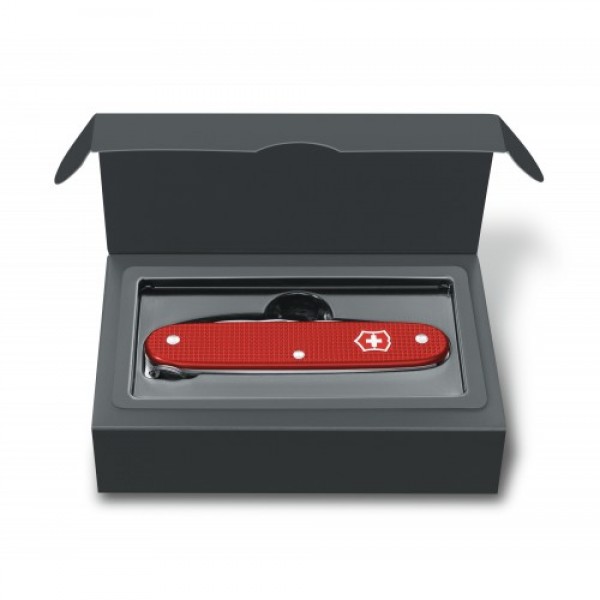 Складаний ніж Victorinox Pioneer Alox Limited Edition 2018 Berry Red 0.8201.L18