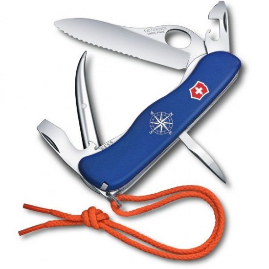 Складаний ніж Victorinox Skipper Pro синій нейлон 0.8503.2MW Складаний ніж Victorinox Skipper Pro синій нейлон 0.8503.2MW