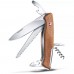 Складаний ніж 130 мм "Victorinox" Ranger 55 Wood 10 функцій, горіх, блістер (0.9561.63B1)