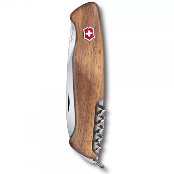 Складаний ніж 130 мм "Victorinox" Ranger 55 Wood 10 функцій, горіх, блістер (0.9561.63B1)