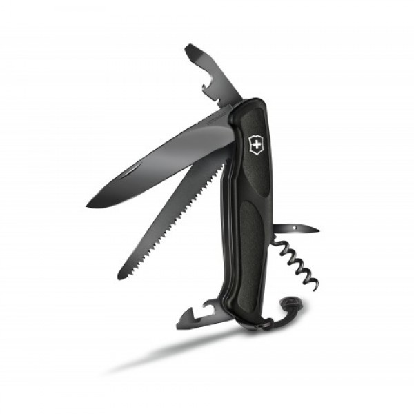 Ніж Victorinox Delemont Ranger Grip 55 Onyx Black 0.9563.C31P