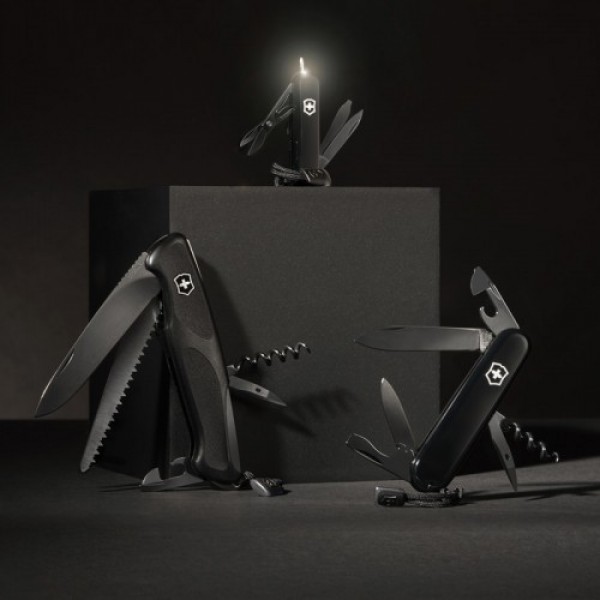 Ніж Victorinox Delemont Ranger Grip 55 Onyx Black 0.9563.C31P