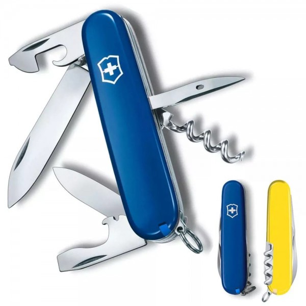 Складаний ніж Victorinox Spartan Ukraine Синьо-жовтий (1.3603.2.8)