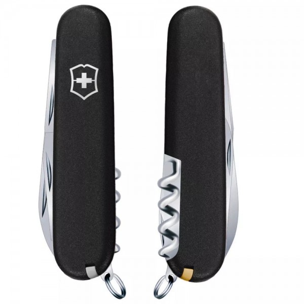 Складаний ніж Victorinox Spartan Mat Чорний матовий лак (1.3603.3_M0007p)