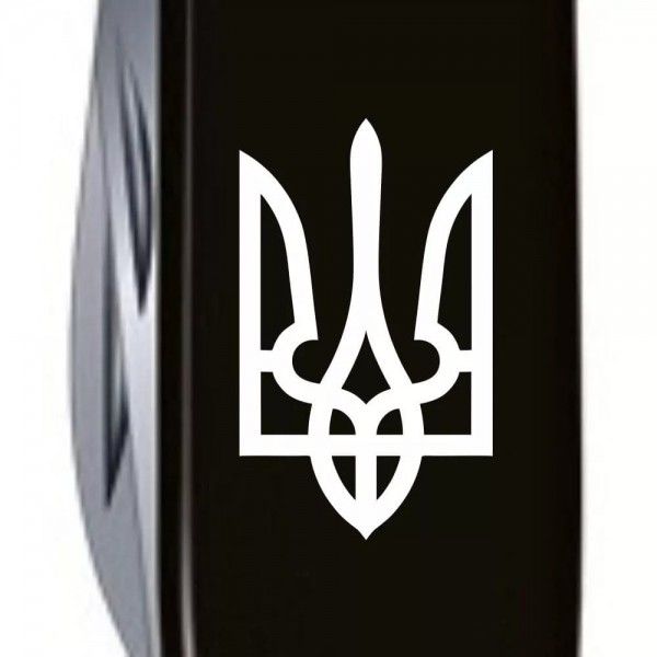 Складаний ніж Victorinox Spartan Ukraine 91 мм 12 Тризуб білий (1.3603.3_T0010u)