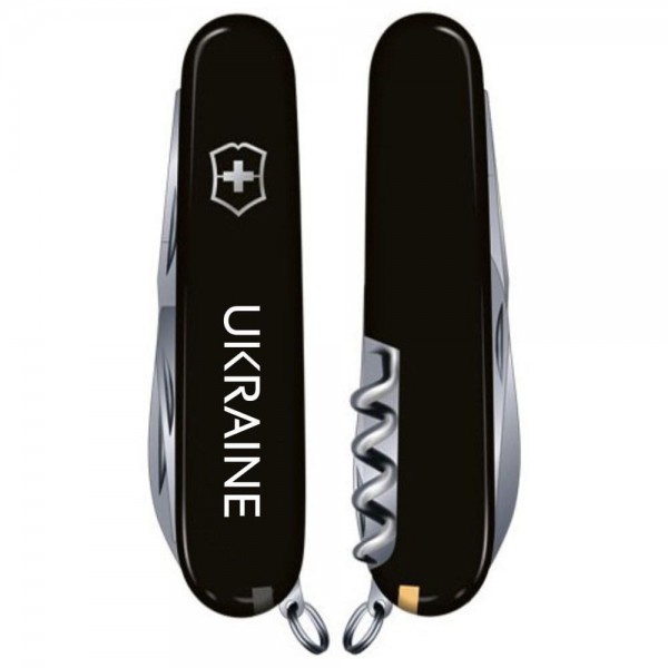 Складаний ніж Victorinox SPARTAN UKRAINE Ukraine біл. 1.3603.3_T0140u