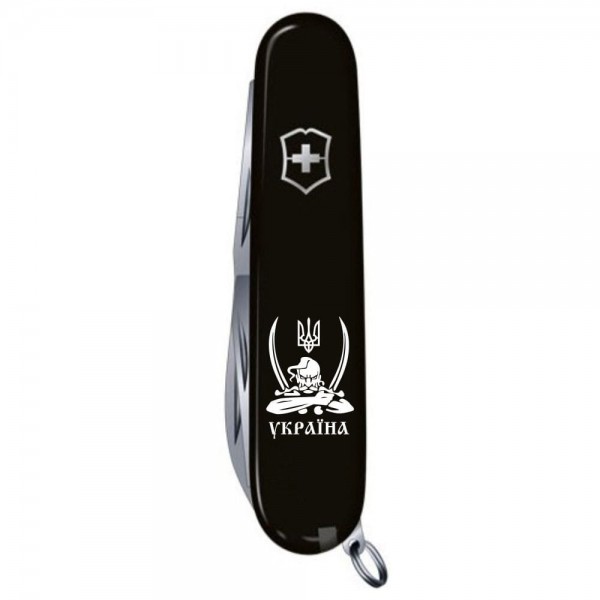 Складаний ніж Victorinox SPARTAN UKRAINE Козак зі саблями білий 1.3603.3_T1110u