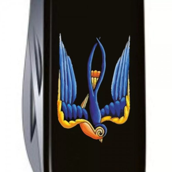 Складаний ніж Victorinox Spartan Ukraine Тризуб-Ластівка (1.3603.3_T1230u)