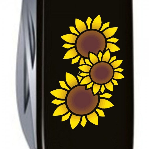 Складаний ніж Victorinox SPARTAN UKRAINE Соняшники 1.3603.3_T1340u