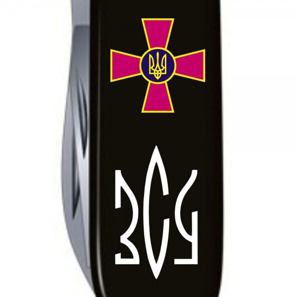 Складаний ніж Victorinox SPARTAN ARMY Емблема ЗСУ + Тризуб ЗСУ 1.3603.3_W1010u