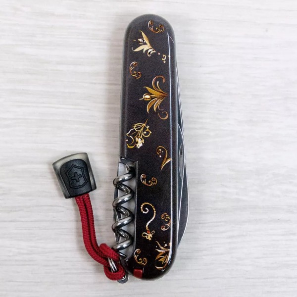 Ексклюзивний складаний ніж 91мм Victorinox SPARTAN ZODIAC 3D 2 шари 13 функцій, розкішна змія (1.3603.3_Z4210hk)