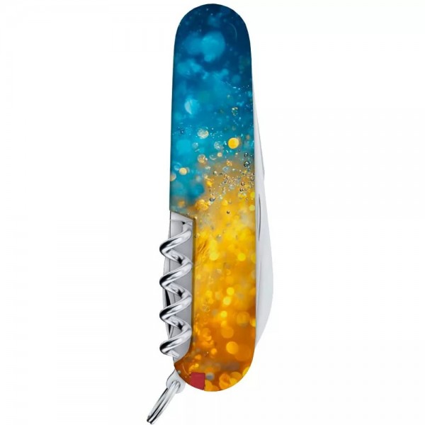 Складаний ніж Victorinox Spartan Ukraine 91 мм 13 функцій Жовто-синй (1.3603.7_T3160pw)