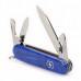 Складаний ніж 91 мм Victorinox Spartan Blue Trans 2 шари, 12 функцій, синій напівпрозорий, блістер (1.3603.T2B1)