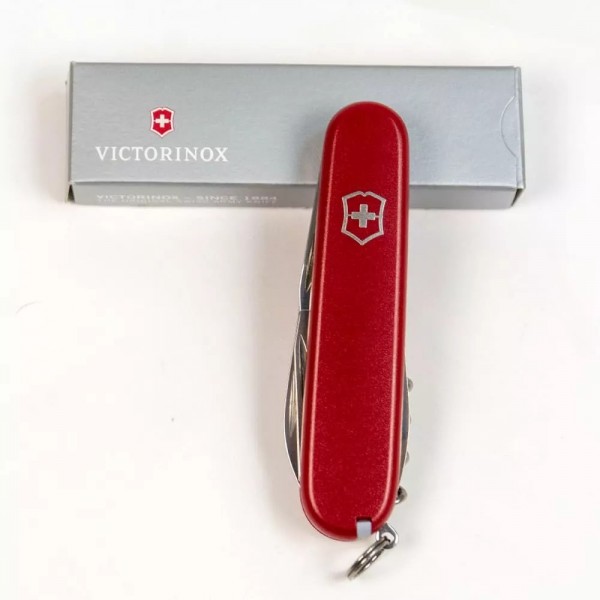 Складаний ніж Victorinox Spartan Mat Червоний матовий лак (1.3603_M0007p)