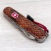 Складаний ніж 91мм Victorinox SPARTAN DESIGN 2 шари, 13 функцій Принт Шкіра кобри (1.3603_R2210pk)