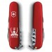 Складаний ніж Victorinox SPARTAN UKRAINE Козак зі саблями білий 1.3603_T1110u