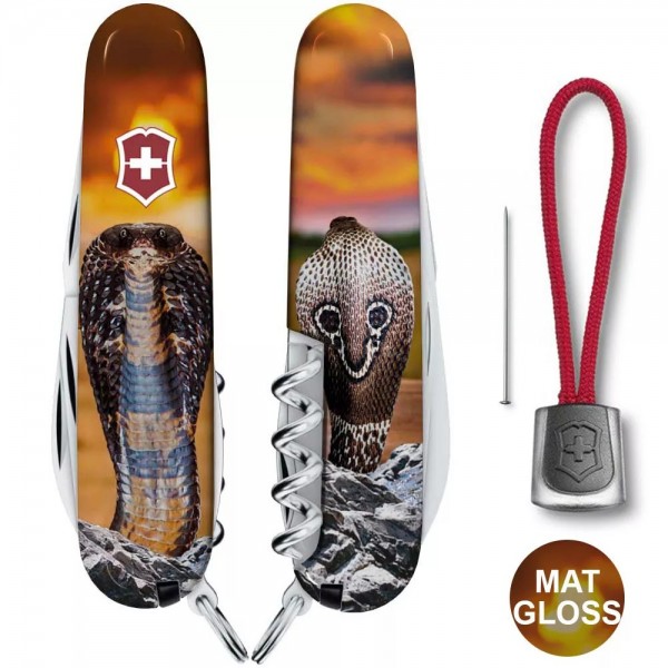 Складаний ніж 91 см Victorinox Spartan Zodiac13 функцій Королівська кобра (1.3603_Z4230pk)