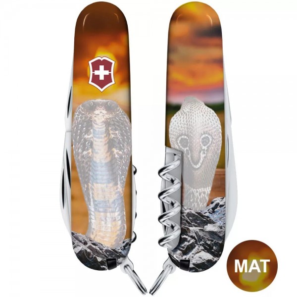 Складаний ніж 91 см Victorinox Spartan Zodiac13 функцій Королівська кобра (1.3603_Z4230pk)