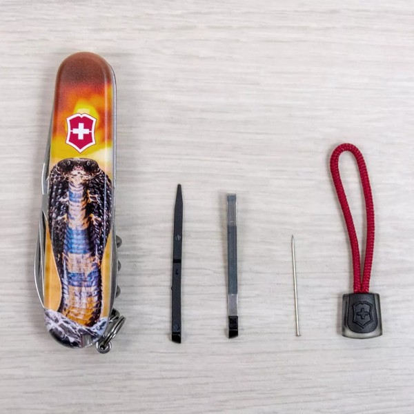 Складаний ніж 91 см Victorinox Spartan Zodiac13 функцій Королівська кобра (1.3603_Z4230pk)